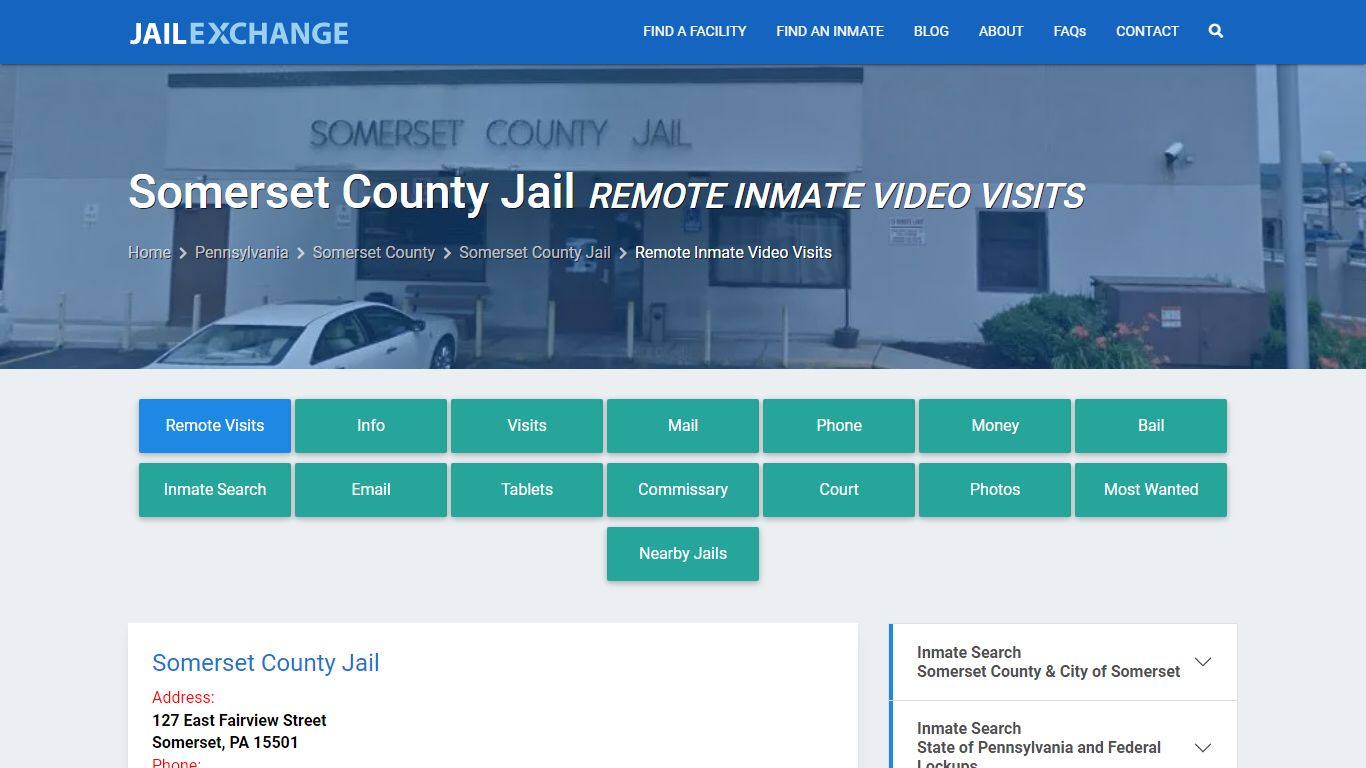 Video Visitation - Somerset County Jail, PA - Jail Exchange